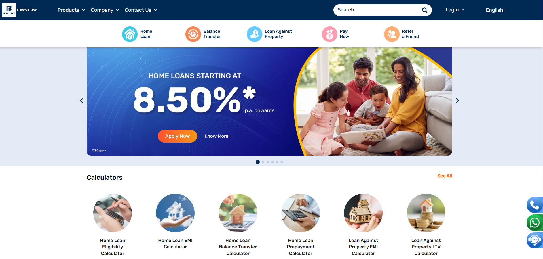 Bajaj Housing Finance - Digital Experience